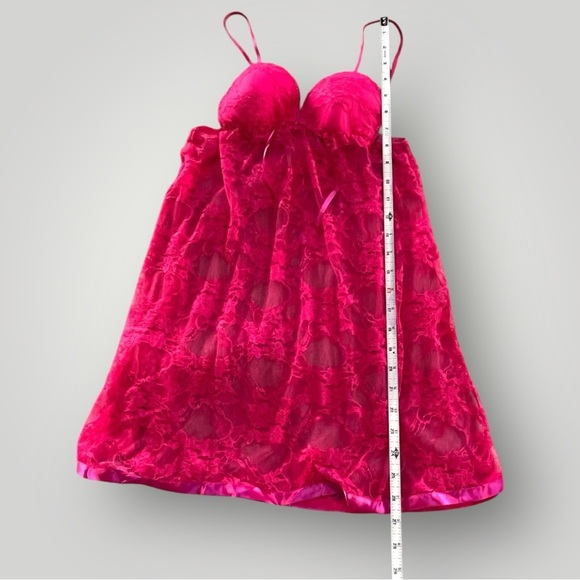 Lot/2 Hot Pink/Blue Lace Lingerie - Picture 7 of 16